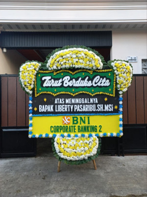 Papan Bunga Duka di Bunyu