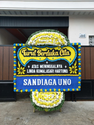 Papan Bunga Duka di Bunyu